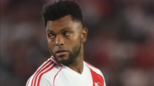 Miguel Borja, delantero de River.