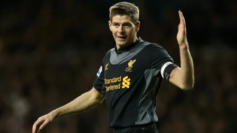 Steven Gerrard en Liverpool.

