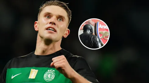 Viktor Gyokeres y un homenaje para Thierry Henry