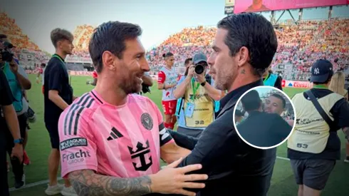 ¿Qué se dijeron? El cruce entre Messi, Marcelo Weigandt y Fernando Gago en pleno Inter Miami vs. Necaxa