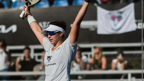 Delfina Brea, jugadora de pádel argentina.