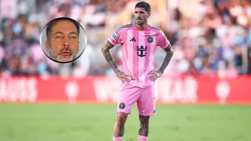 Rodrigo De Paul con la camiseta de Inter Miami.