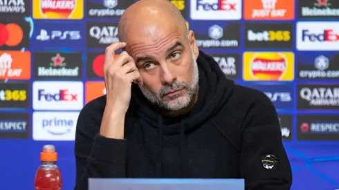 Pep Guardiola, entrenador de Manchester City.