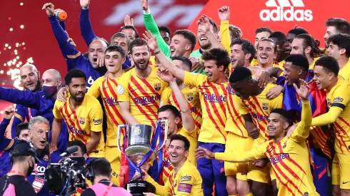 Barcelona campeón de la Copa del Rey 2021.
