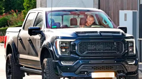 Haaland compró una nueva monstruosa camioneta y pagó una fortuna