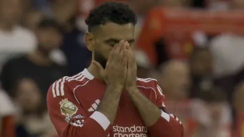 La emoción de Mohamed Salah y Mac Allister en el homenaje que Liverool le dio a Diogo Jota antes del debut por Premier League