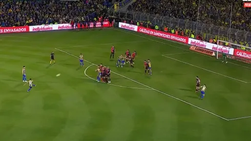 El impresionante golazo de tiro libre de Ángel Di María en el clásico ante Newell's