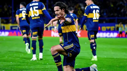 Cavani cortó la sequía y festejó ante Banfield.