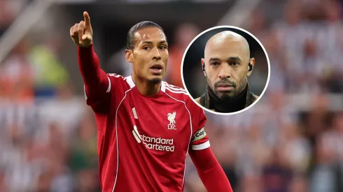 Henry culpó a Van Dijk del gol del Newcastle