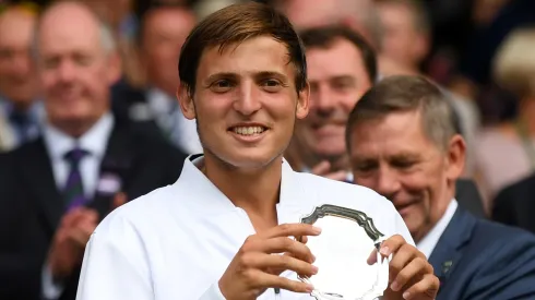 Axel Geller, subcampeón de Wimbledon júnior en 2017