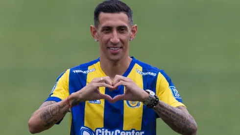 Ángel Di María, figura de Rosario Central.

