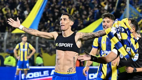 Ángel Di María, la figura del último clásico de Rosario.