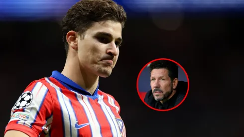 Diego Simeone habló de Julián Álvarez en la conferencia de prensa.