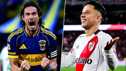 Boca y River, pendientes de los movimientos de la tabla anual.