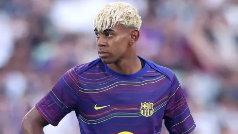 Lamine Yamal, delantero del Barcelona.