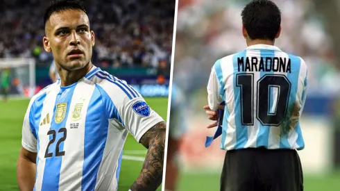 Lautaro Martínez superó a Maradona