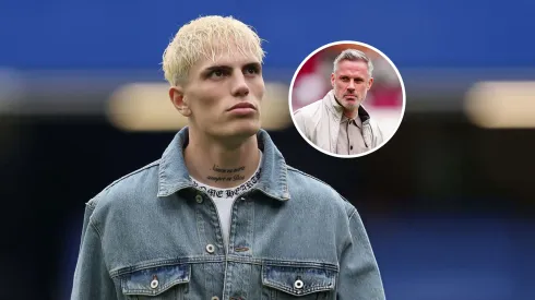 Alejandro Garnacho, foco de las críticas de Jamie Carragher