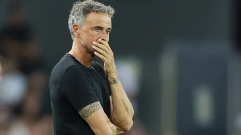 Luis Enrique, entrenador del PSG.