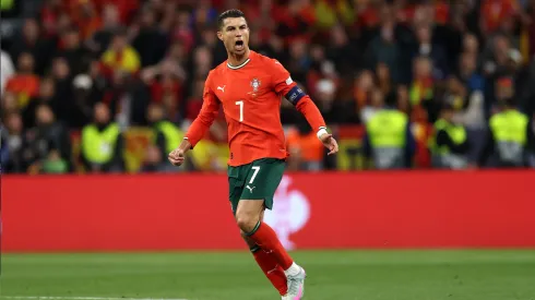 Ronaldo le convirtió de penal a Hungría por Eliminatorias.
