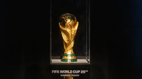 El trofeo de la Copa del Mundo.