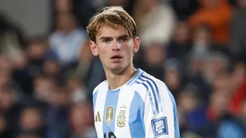 Nico Paz, jugador de la Selección Argentina.