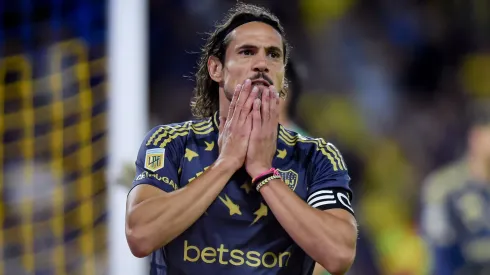 Edinson Cavani, delantero de Boca.