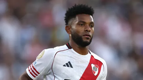 Miguel Borja, delantero de River.