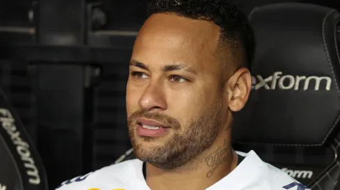 Neymar, delantero del Santos.