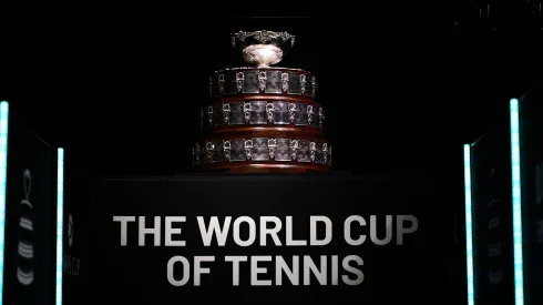 El trofeo de la Copa Davis