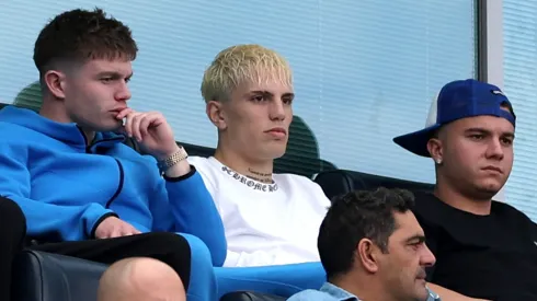 Alejandro Garnacho aún no debutó en Chelsea.