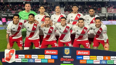 El once de River vs. Estudiantes