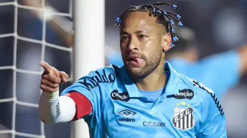 Neymar, figura de Santos.