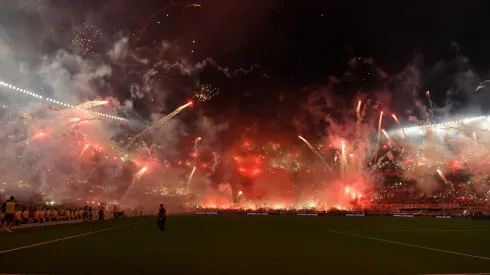 El recibimiento de River vs. Atlético Mineiro en 2024
