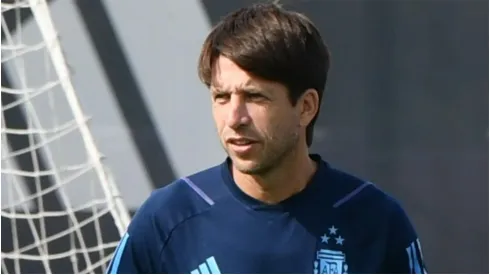 Diego Placente, entrenador de la Selección Argentina Sub 20.