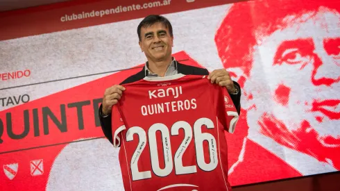 Gustavo Quinteros, nuevo técnico de Independiente.