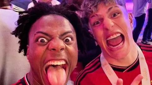 iShowSpeed y Garnacho juntos en una noche que pudo haber sido un punto de inflexión.