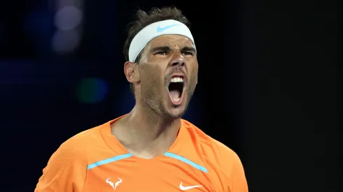 Rafael Nadal, el rey del polvo de ladrillo.
