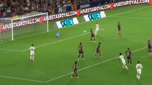 De no creer: el insólito gol errado de Franco Mastantuono abajo del arco en Real Madrid vs. Levante