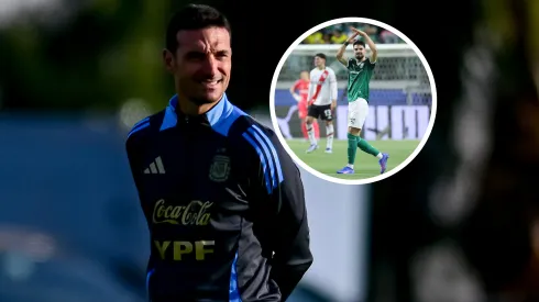 José López dijo que sueña jugar el Mundial, luego de los dos goles que le hizo a River con Palmeiras en la Copa Libertadores.