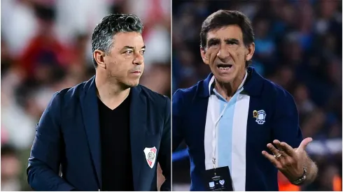 Marcelo Gallardo y Gustavo Costas