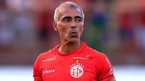 Romario, leyenda del fútbol de Brasil.