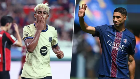 Barcelona y PSG se enfrentan en España.