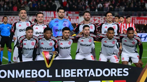 El equipo titular de Flamengo de Brasil.