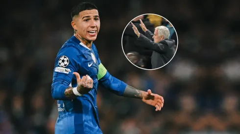 Enzo Fernández se cruzó con los hinchas del Benfica y Mourinho acudió al rescate