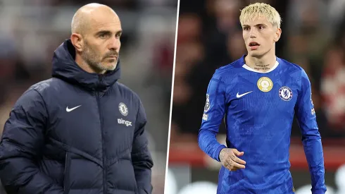 Enzo Maresca elogió a Garnacho