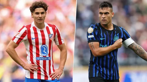 Getty. José López volvió a hacer dos goles para el Palmeiras y se posiciona por detrás de Julián Alvarez y Lautaro Martínez como una opción para la delantera de Argentina.