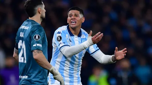 Marcos Rojo, defensor de Racing.