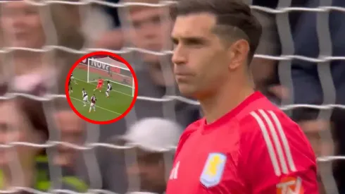 Dibu Martínez no pudo evitar el descuento del Burnley