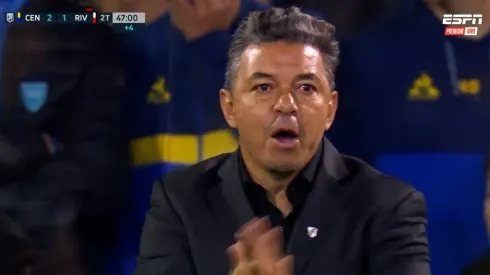 El rostro de Gallardo lo dice todo.