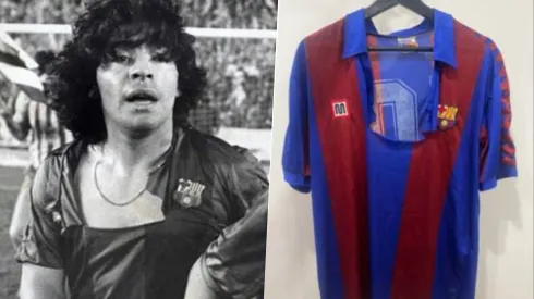 El 28 de octubre se subastará en Argentina la camiseta que Diego Maradona usó en la Final de la Copa del Rey que Barcelona jugó vs. Athletic Club de Bilbao en 1984.
